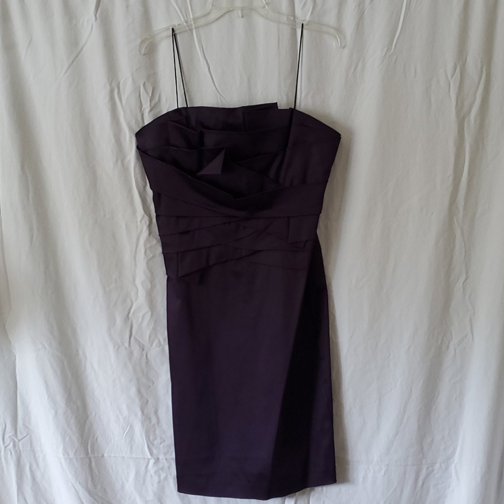 Ralph Lauren Purple Satin Looking Dress